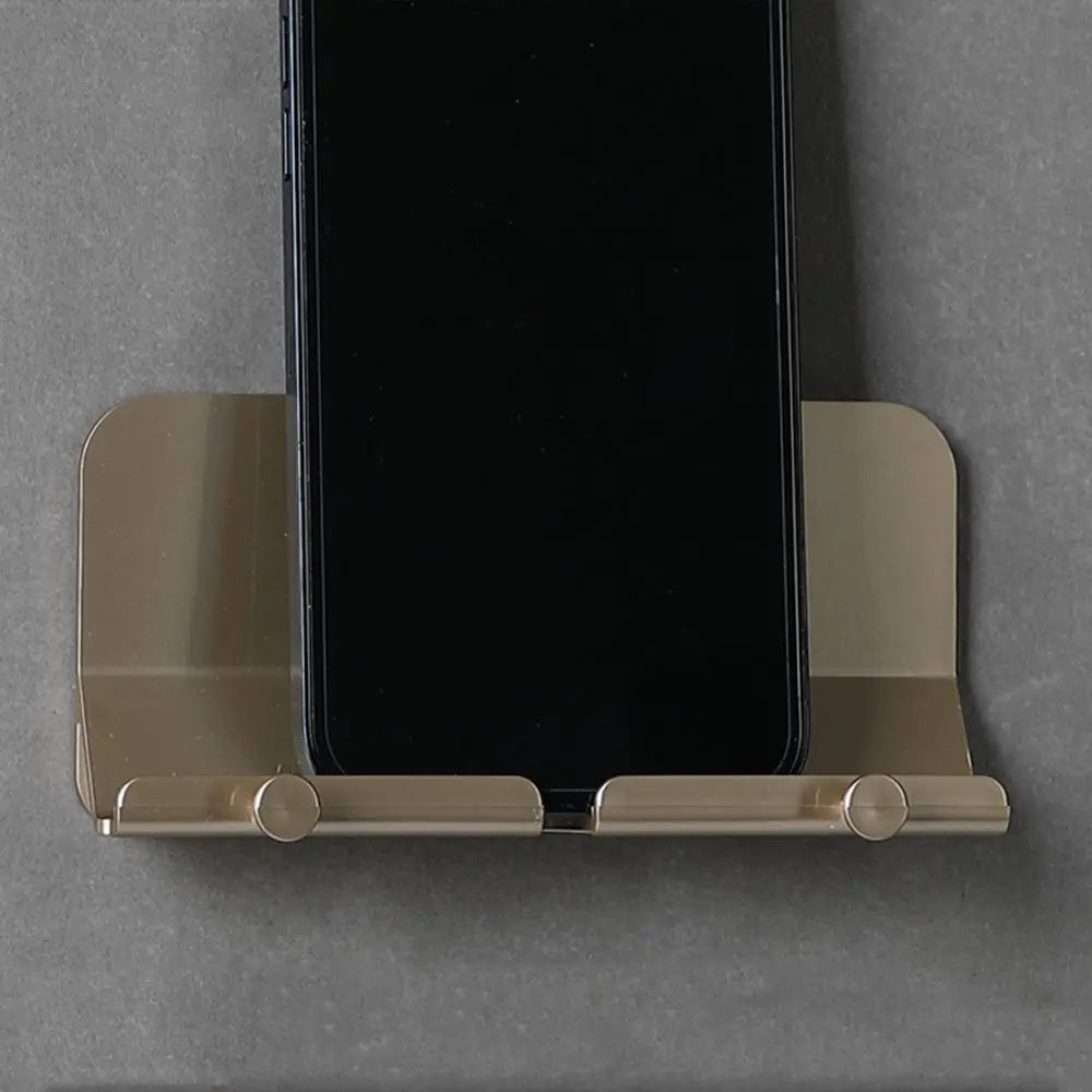 Wall Mount Holder Charger Hook Hanging Stand Bracket Dock for Smartphone Mobile Phone Tablet Holder Pasted on Wall