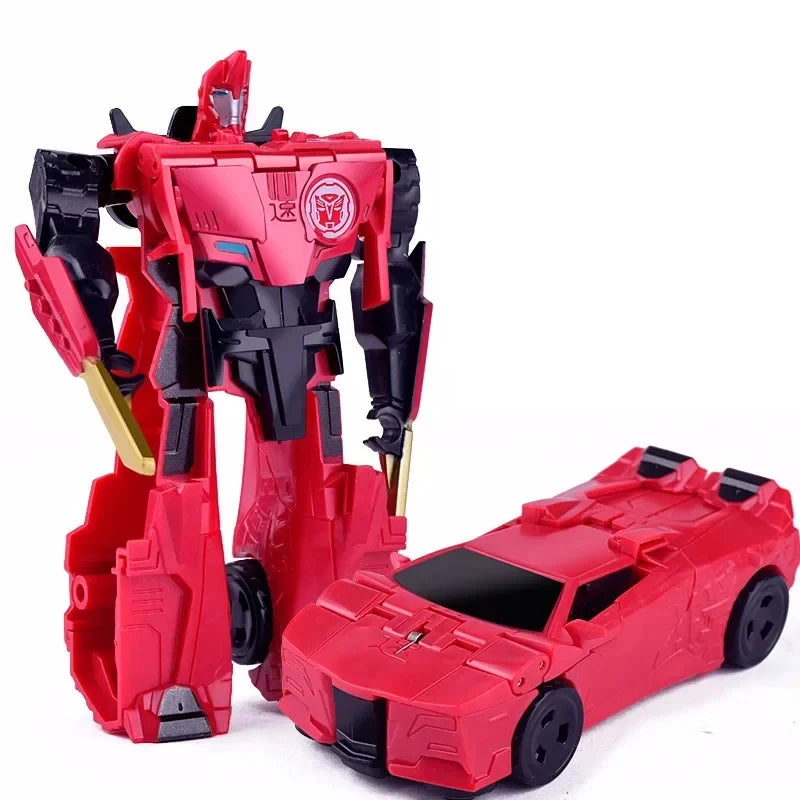 Metamorphic Toys Car Children'S Birthday Gift Action Doll Toys Mini Metamorphic Car Education Toys Children'S Toys