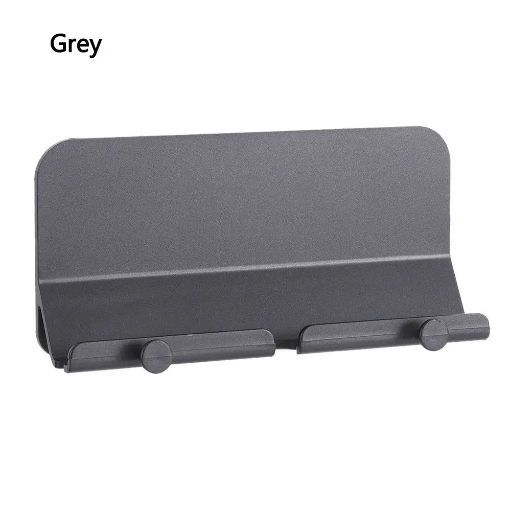 Wall Mount Holder Charger Hook Hanging Stand Bracket Dock for Smartphone Mobile Phone Tablet Holder Pasted on Wall