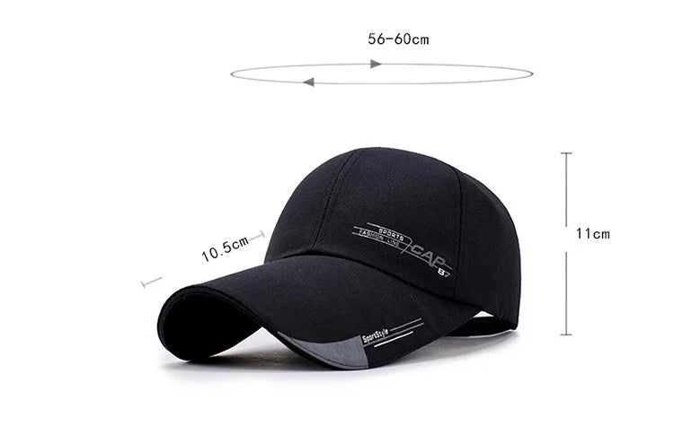 Baseball Cap Sports Cap Solid Color Sun Hat Casual Fashion Outdoor Hip-Hop Gats for Men and Women Hat