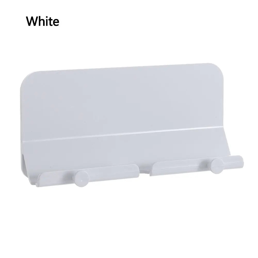 Wall Mount Holder Charger Hook Hanging Stand Bracket Dock for Smartphone Mobile Phone Tablet Holder Pasted on Wall
