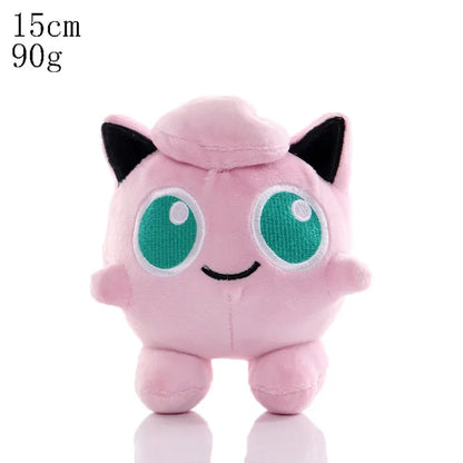 20cm Pikachu Pokemon Plush Doll Charmander Bulbasaur Squirtle Psyduck Eevee Plush Soft Stuffed Animals Peluche Plushie Toy Gifts