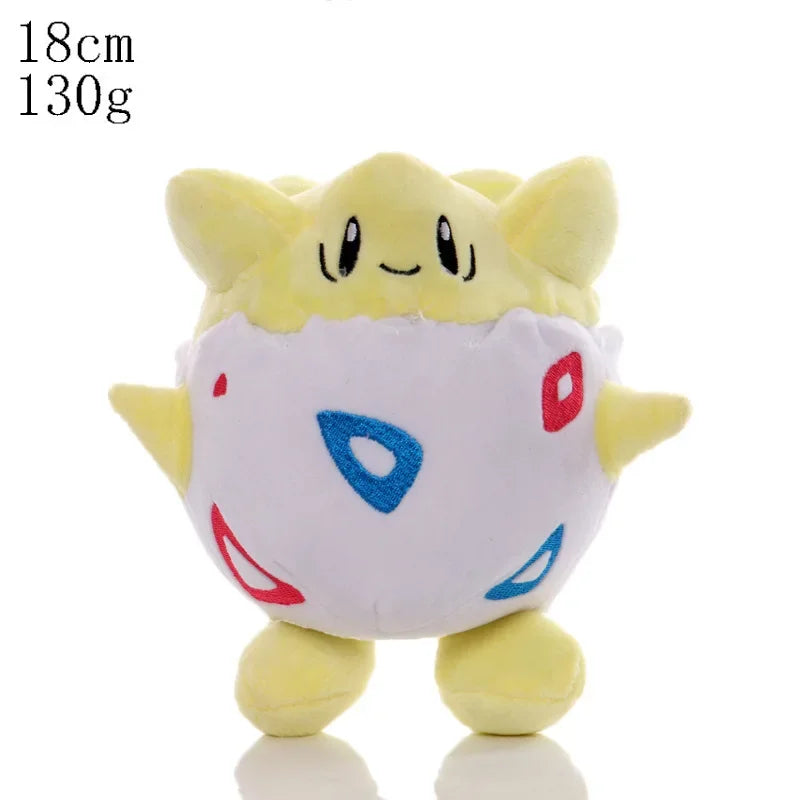 20cm Pikachu Pokemon Plush Doll Charmander Bulbasaur Squirtle Psyduck Eevee Plush Soft Stuffed Animals Peluche Plushie Toy Gifts