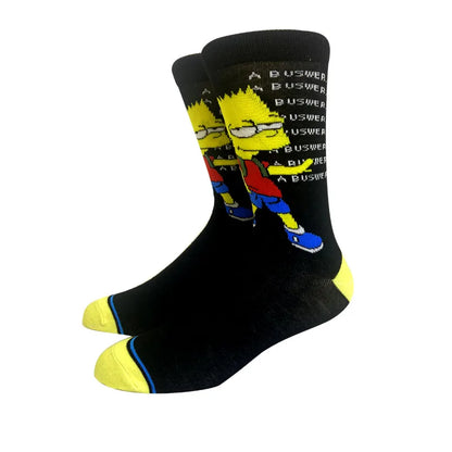 2025 New Anime Fashion Men's Socks Long Sock Knee-High Couples cosplay Sock Personality Hip Hop Harajuku Funny Sock for Women