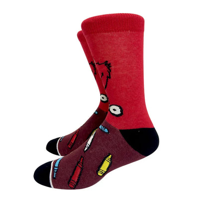 2025 New Anime Fashion Men's Socks Long Sock Knee-High Couples cosplay Sock Personality Hip Hop Harajuku Funny Sock for Women