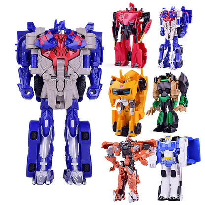 Metamorphic Toys Car Children'S Birthday Gift Action Doll Toys Mini Metamorphic Car Education Toys Children'S Toys