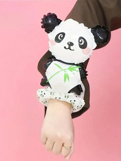 10/20Pcs Cute Wrist Balloon for Birthday Party Decoration Rabbit Bear Cartoon Animal Balloon Pink Children's Toys Baby Shower