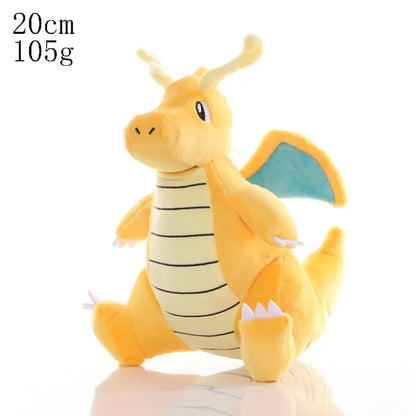 20cm Pikachu Pokemon Plush Doll Charmander Bulbasaur Squirtle Psyduck Eevee Plush Soft Stuffed Animals Peluche Plushie Toy Gifts