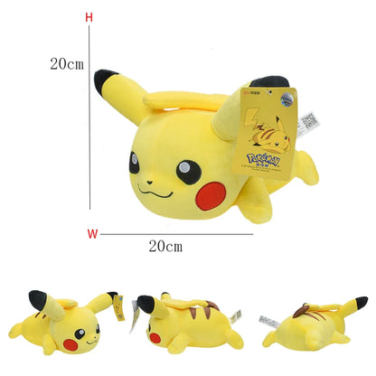 Pokemon Pikachu Stuffed Toys Anime Cartoon & Cute Plush Dolls Throw Pillow Birthday Gift For Kids Friends Boys Home Decoration