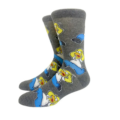 2025 New Anime Fashion Men's Socks Long Sock Knee-High Couples cosplay Sock Personality Hip Hop Harajuku Funny Sock for Women