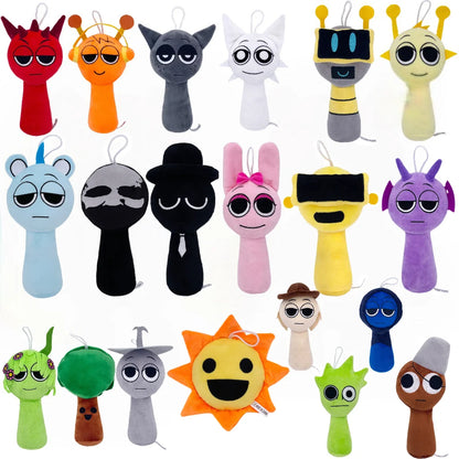 Sprunki Plush Toys Sprunki Incredibox Plush Doll Sprunki Game Cartoon Pillow Kids Birthday Gifts Stuffed Dolls Christmas Gift