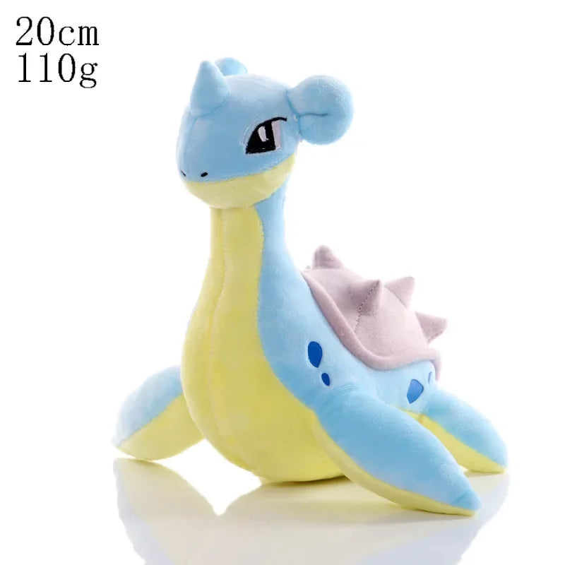 20cm Pikachu Pokemon Plush Doll Charmander Bulbasaur Squirtle Psyduck Eevee Plush Soft Stuffed Animals Peluche Plushie Toy Gifts