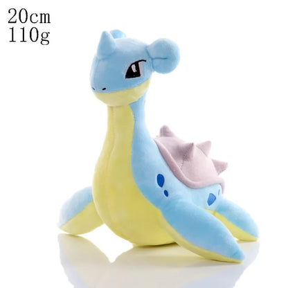 20cm Pikachu Pokemon Plush Doll Charmander Bulbasaur Squirtle Psyduck Eevee Plush Soft Stuffed Animals Peluche Plushie Toy Gifts