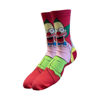 2025 New Anime Fashion Men's Socks Long Sock Knee-High Couples cosplay Sock Personality Hip Hop Harajuku Funny Sock for Women