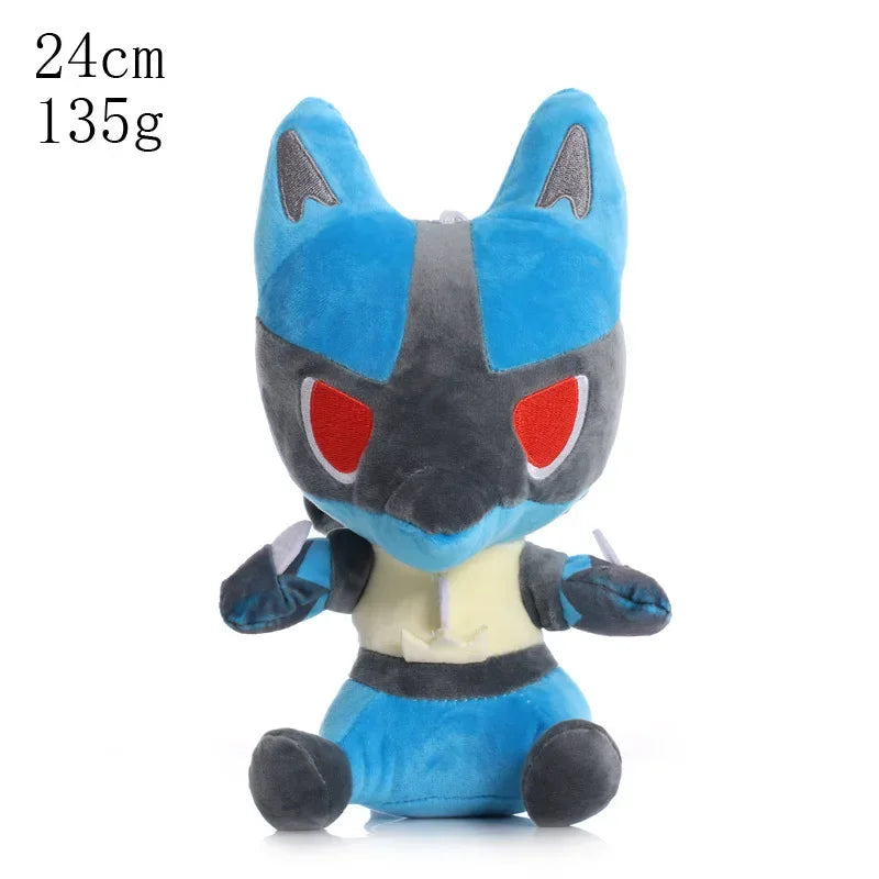 20cm Pikachu Pokemon Plush Doll Charmander Bulbasaur Squirtle Psyduck Eevee Plush Soft Stuffed Animals Peluche Plushie Toy Gifts