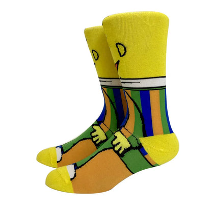 2025 New Anime Fashion Men's Socks Long Sock Knee-High Couples cosplay Sock Personality Hip Hop Harajuku Funny Sock for Women