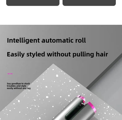 Portable Automatic Charging Hair Curler Smart Wireless Hair Styling Tool Travel Friendly Lazy Girl Hair Curler Salon Accessory