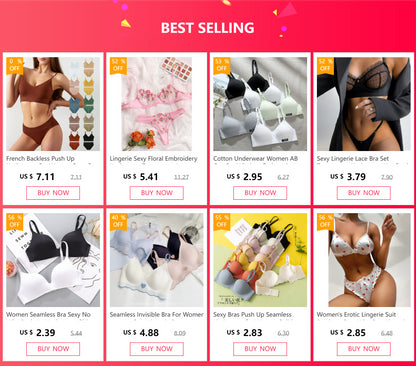 Seamless One-piece Tube Tops Women Removable Pads Intimates Basic Black/White/Skin Womens Strapless Bra Bandeau Sexy Lingerie