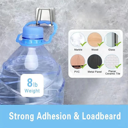1-2Pcs Kitchen Sink Sponge Rack Drain Storage Holder Self Adhesive Stainless Steel Wire Ball Rag Brush Organizer Wall Hooks