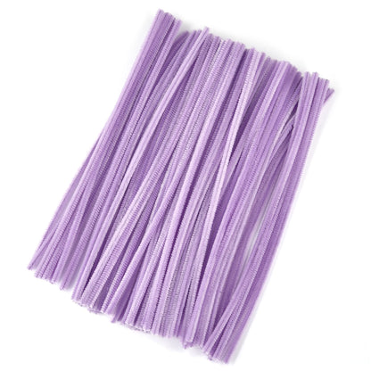 100pcs Chenille Stems Toys DIY Strips Twist Bar Anvil Wire Craft Pipe Creative Hobby Children Plush Stick Chenille Sticks