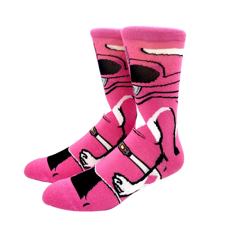2025 New Anime Fashion Men's Socks Long Sock Knee-High Couples cosplay Sock Personality Hip Hop Harajuku Funny Sock for Women