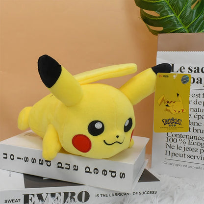 Pokemon Pikachu Stuffed Toys Anime Cartoon & Cute Plush Dolls Throw Pillow Birthday Gift For Kids Friends Boys Home Decoration