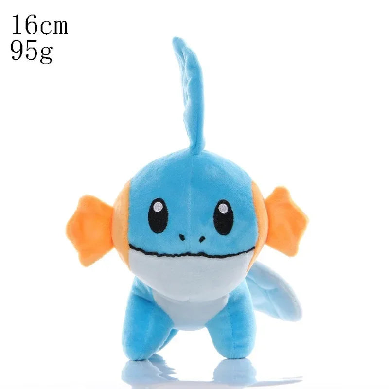 20cm Pikachu Pokemon Plush Doll Charmander Bulbasaur Squirtle Psyduck Eevee Plush Soft Stuffed Animals Peluche Plushie Toy Gifts
