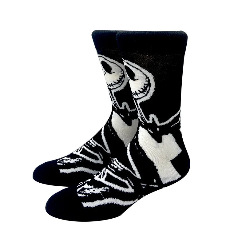 2025 New Anime Fashion Men's Socks Long Sock Knee-High Couples cosplay Sock Personality Hip Hop Harajuku Funny Sock for Women