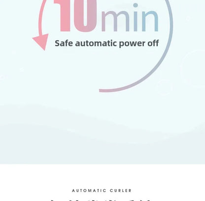 Portable Automatic Charging Hair Curler Smart Wireless Hair Styling Tool Travel Friendly Lazy Girl Hair Curler Salon Accessory
