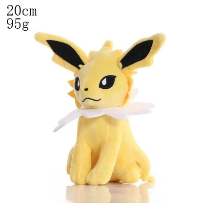 20cm Pikachu Pokemon Plush Doll Charmander Bulbasaur Squirtle Psyduck Eevee Plush Soft Stuffed Animals Peluche Plushie Toy Gifts