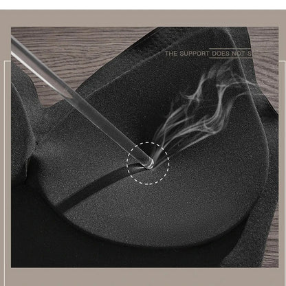 UBAU Summer Sexy Bra Women's Slim U-shaped Seamless Backless Underwear Triangle Cup Gathering Bra Women's Sexy Lingerie