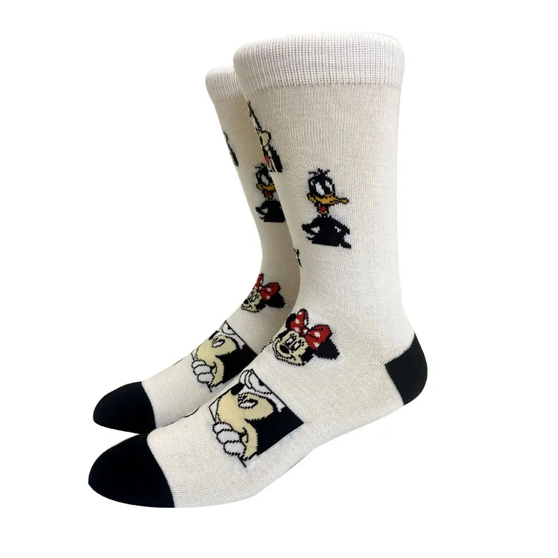 2025 New Anime Fashion Men's Socks Long Sock Knee-High Couples cosplay Sock Personality Hip Hop Harajuku Funny Sock for Women