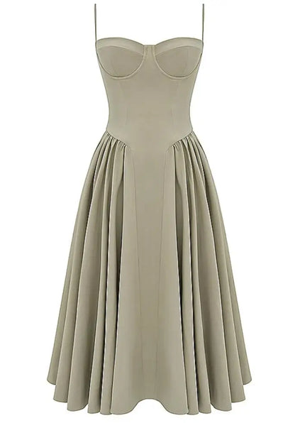 New Fashion Sexy Backless One Cut Collar Strap Solid Color Slim Fit Dress For Women,4 Colors