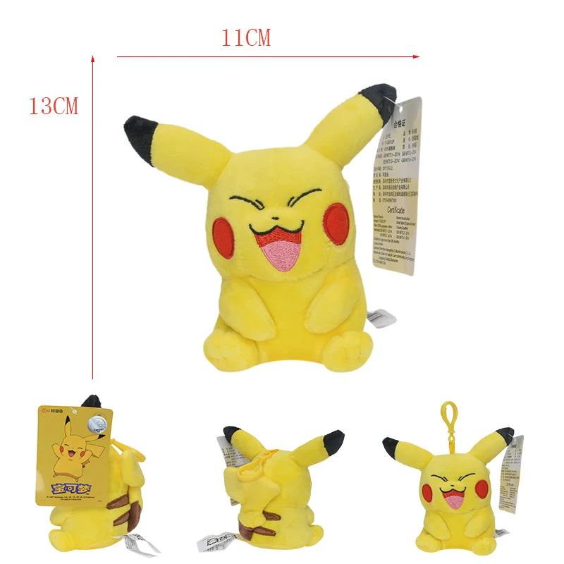 Pokemon Pikachu Stuffed Toys Anime Cartoon & Cute Plush Dolls Throw Pillow Birthday Gift For Kids Friends Boys Home Decoration