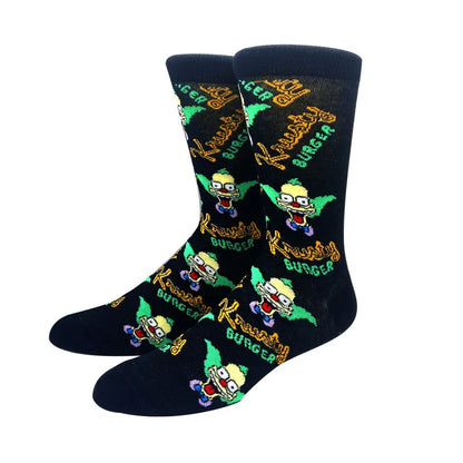 2025 New Anime Fashion Men's Socks Long Sock Knee-High Couples cosplay Sock Personality Hip Hop Harajuku Funny Sock for Women