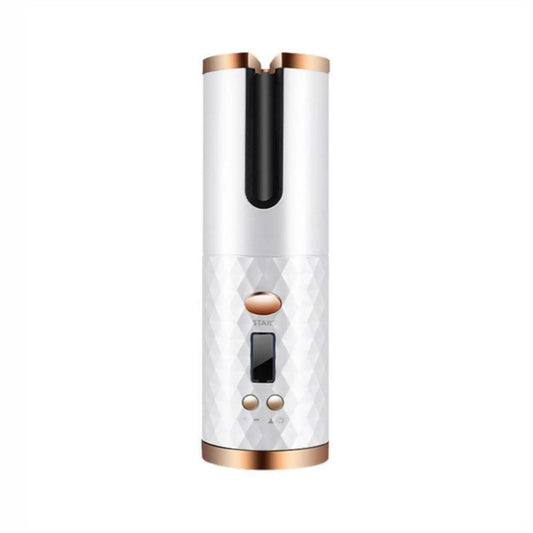 Automatic Rotation Iron, Cordless Iron, 6 Temperature Modes LCD Display Cordless Automatic Hair Roller for wavy hair