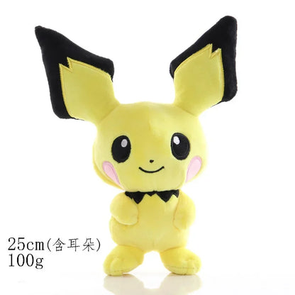 20cm Pikachu Pokemon Plush Doll Charmander Bulbasaur Squirtle Psyduck Eevee Plush Soft Stuffed Animals Peluche Plushie Toy Gifts