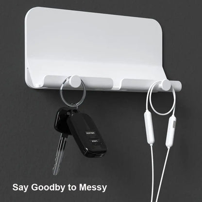 Wall Mount Holder Charger Hook Hanging Stand Bracket Dock for Smartphone Mobile Phone Tablet Holder Pasted on Wall