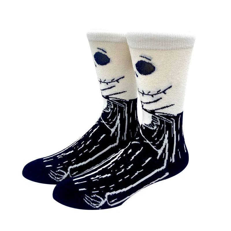 2025 New Anime Fashion Men's Socks Long Sock Knee-High Couples cosplay Sock Personality Hip Hop Harajuku Funny Sock for Women