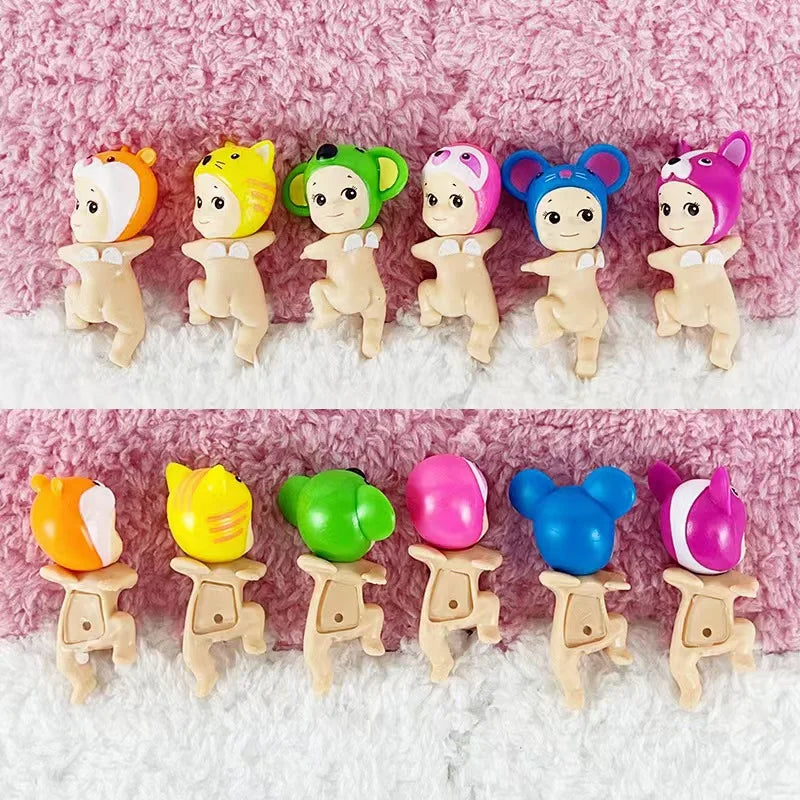 Sonny Angel Hippers Animal Blind Box Series Healing Trendy Car Mobile Phone Ornaments Dumplings Children'S Toys Christmas Gift