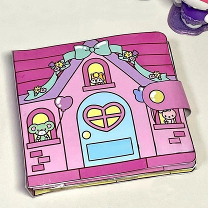 Sanrio Kuromi Cinnamoroll Quiet Book My Melody Handmade DIY Children's Toys Development Hands on Ability Girl's Birthday Gift