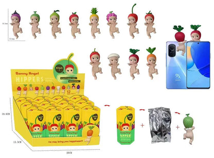 Sonny Angel Hippers Animal Blind Box Series Healing Trendy Car Mobile Phone Ornaments Dumplings Children'S Toys Christmas Gift