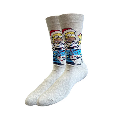 2025 New Anime Fashion Men's Socks Long Sock Knee-High Couples cosplay Sock Personality Hip Hop Harajuku Funny Sock for Women