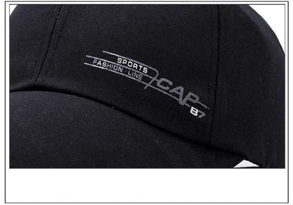 Baseball Cap Sports Cap Solid Color Sun Hat Casual Fashion Outdoor Hip-Hop Gats for Men and Women Hat